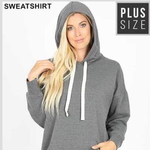 Plus size hoodie